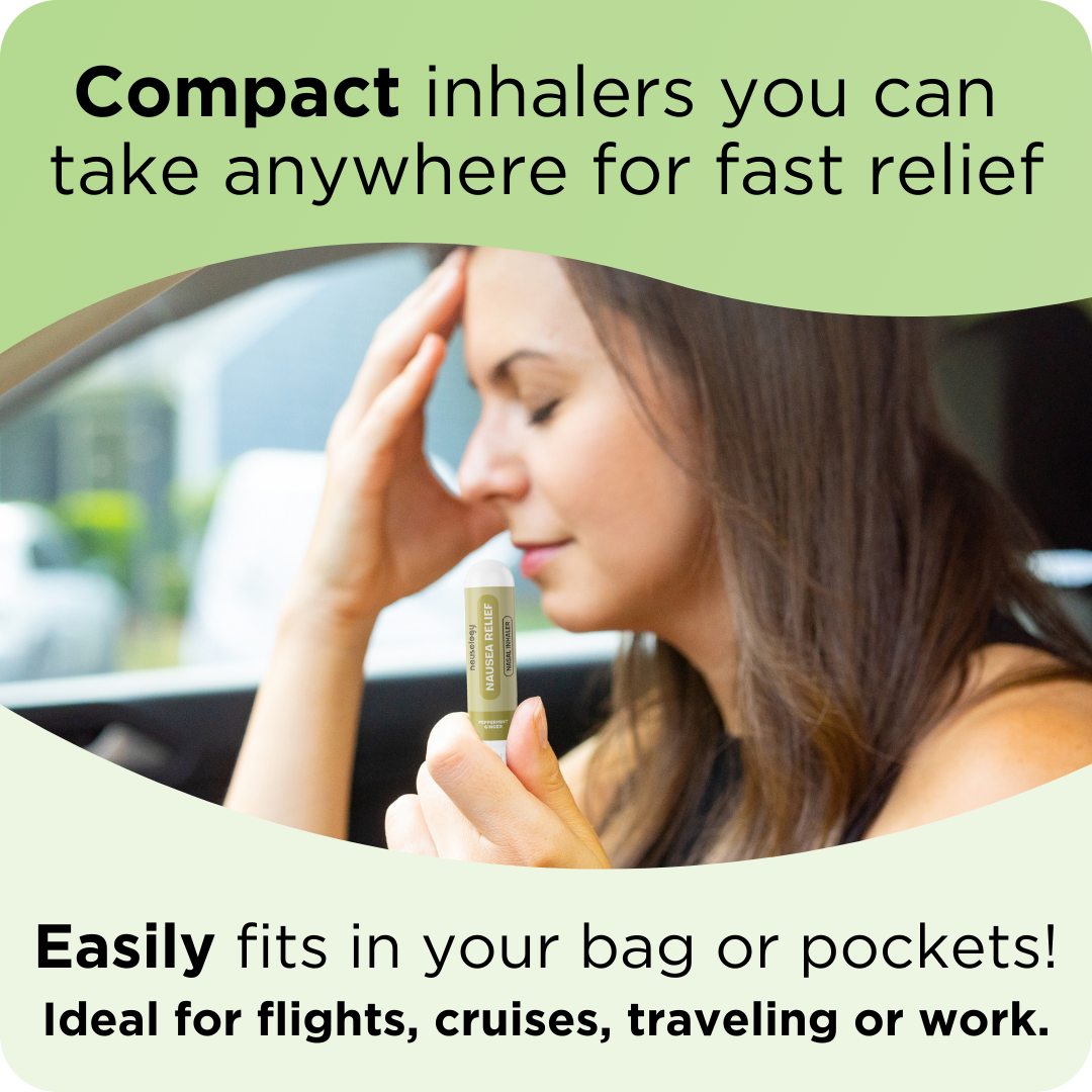 Nausology Aromatherapy Nasal Inhalers for Nausea Relief (Multi-Pack)