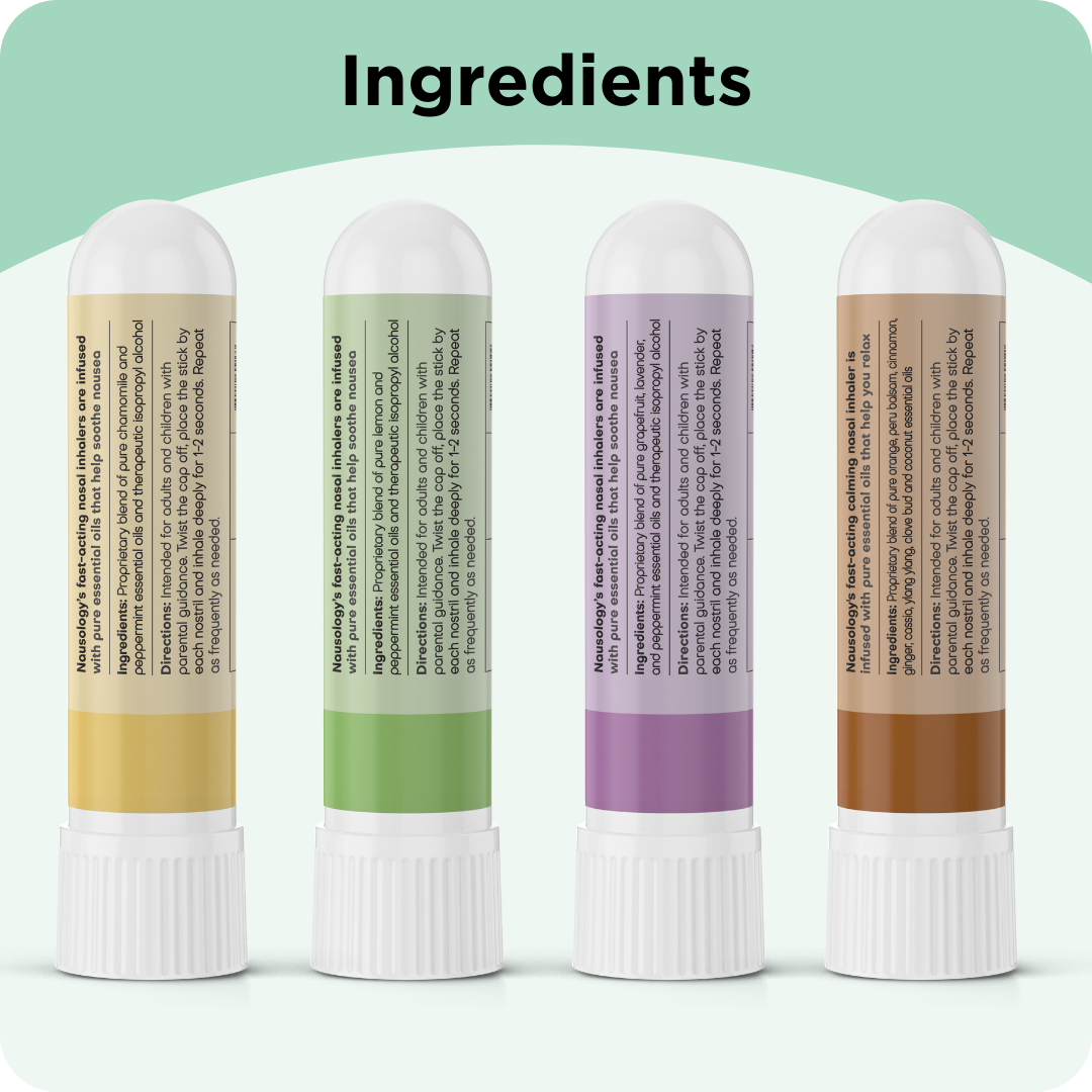 Nausology Aromatherapy Nasal Inhalers for Morning Sickness