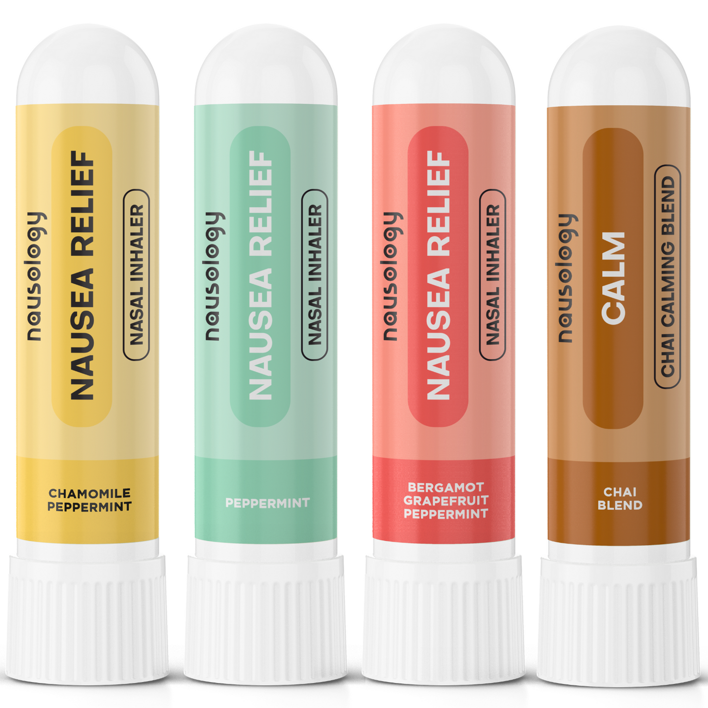 Nausology Aromatherapy Nasal Inhalers for Nausea Caused by Migraine Headaches